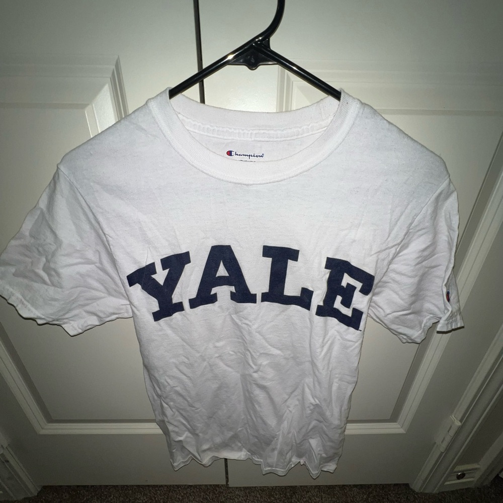 Champion brand Yale T shirt